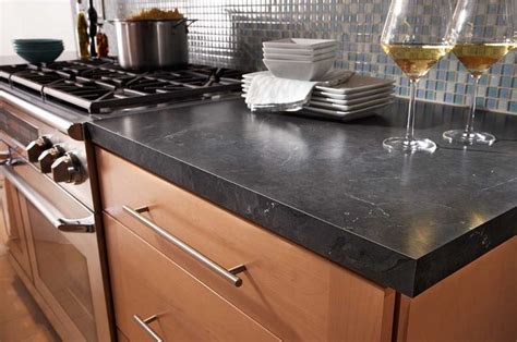 Black Alicante 4926 Wilsonart Premium Laminate Kitchen Shot