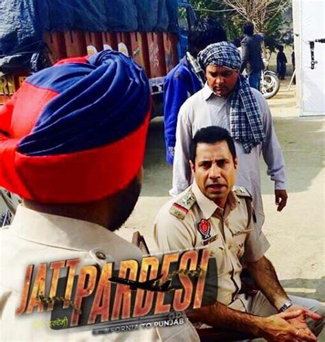 Binnu Dhillon in a movie scene in up coming Punjabi movie #JattPardesi ...