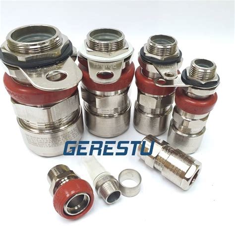 Hawke Icg Universal Brass Nickel Plated Cable Gland Metric Entry