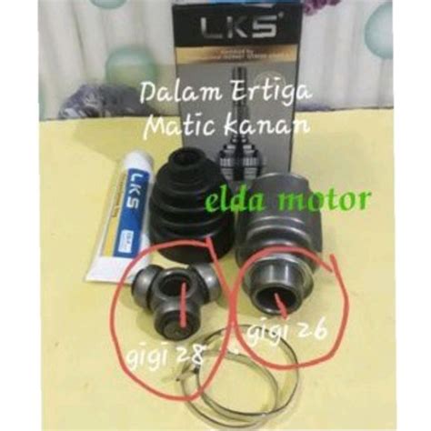 Cv Joint Dalam As Roda Depan Dalam Suzuki Ertiga Matic Kanan Lazada