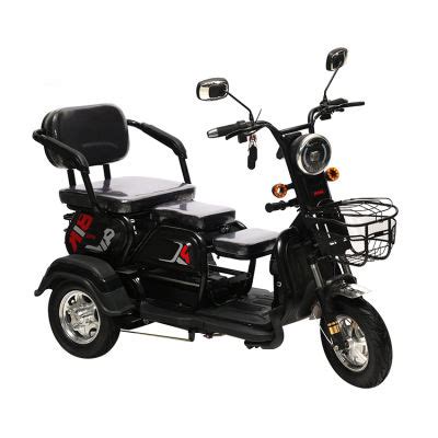 Cheap Two Seats Adult Wheel Electric Tricycle With V Motor And