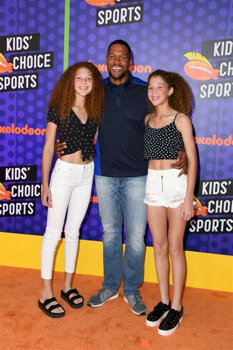 Michael Strahan Shares Photo Of His Twin Daughters Enjoying Beach Day In Swimsuits