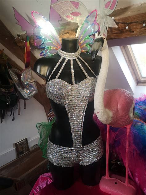 Silver Holographic Sequin Bodysuit One Piece Bikini Etsy