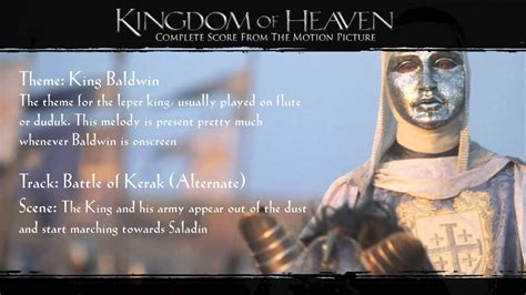 Kingdom Of Heaven Soundtrack Themes King Baldwin Youtube