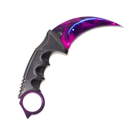 Karambit Galaxy Black Real Cs Custom Made Irl By Lootknife