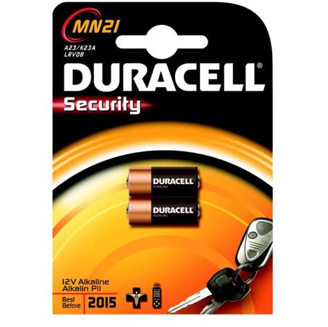 Batterie Security Mn V Duracell Alcaline Pila Per Telecomando