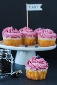 Blueberry Buttercream Liv For Cake