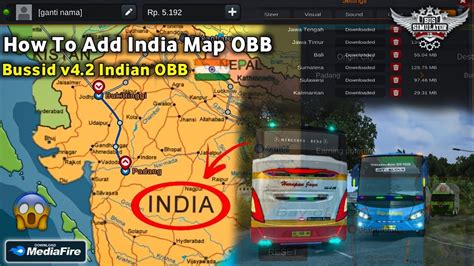 How To Add India Map OBB APK Bussid V4 2 For Bus Simulator Indonesia