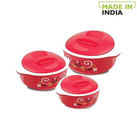 Buy Cello Insulated Hot Fresh Plastic Casserole For Roti Chapati Pink Online At Best Price Of