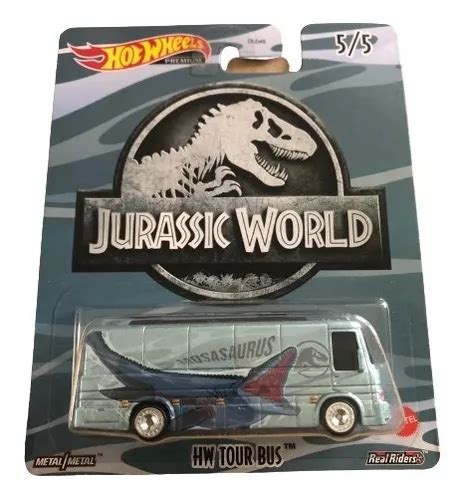 Hw Tour Bus Jurassic World Hot Wheels Realriders MercadoLibre