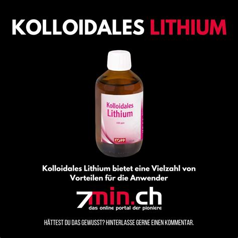 Kolloidales Lithium 7min