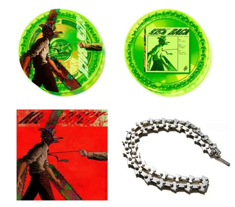 New Kenshi Yonezu Kick Back Chainsaw Man Edition Cd Necklace Jp