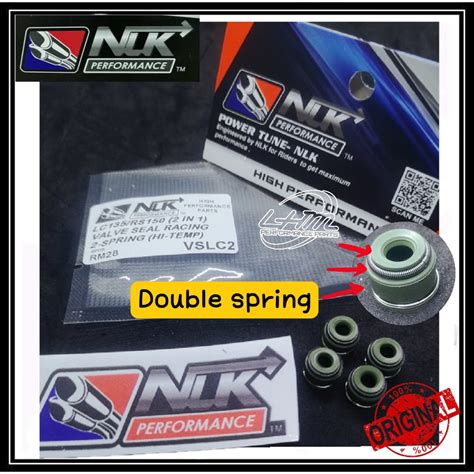 LK Valve Seal Double Spring 2 SPRING HI TEMP LC135 Y15ZR FZ150 RS150R