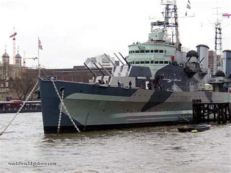 Hms Belfast Forward Turrets The World War Ii Multimedia Database