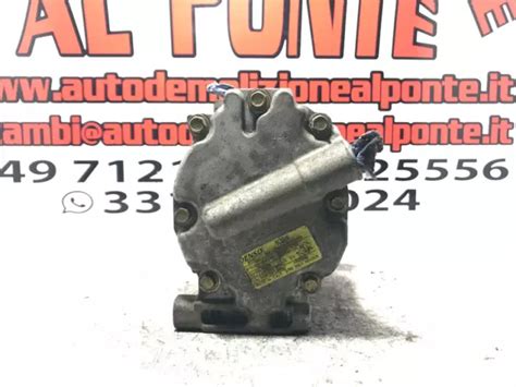 51747318 COMPRESSORE A C Per FIAT PANDA VAN 33 1 2 GPL 2 Posti Ber B