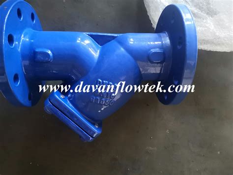 DIN 3202 F1 Cast Ductile Iron Ggg50 Blue China Factory Flanged Water Y