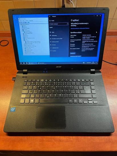 Notebook ACER Aspire ES1 511 C8HC číst popis Aukro