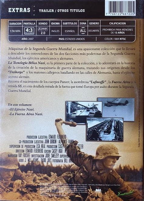 Dvd MÁquinas De La Segunda Guerra Mundial Usado