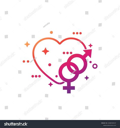 Sex Icon Heart Vector Stock Vector Royalty Free 2048744537