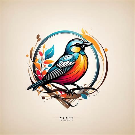 Premium AI Image | Bird Logo Design