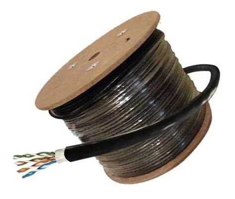 Cable Utp Cat5e Intemperie Para Exterior Outdoor Por Metro Mercado Libre