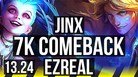 Jinx Rakan Vs Ezreal Karma Adc Comeback Games