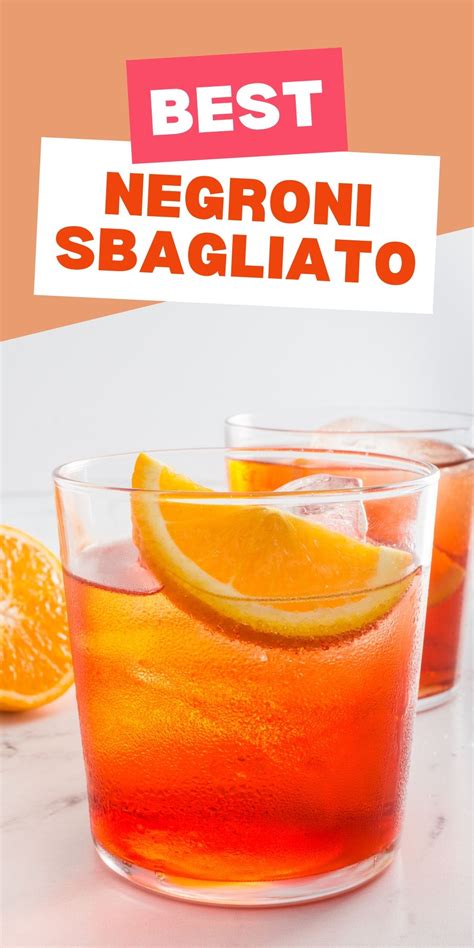 The Negroni Sbagliato Is An Italian Campari Cocktail Made With Equal