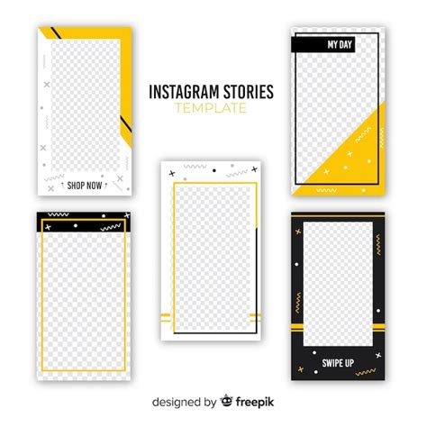 Free Vector Instagram Stories Template