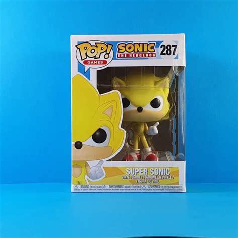 Super Sonic Funko Pop Vinyl Figure Sonic The Hedgehog Yellow See