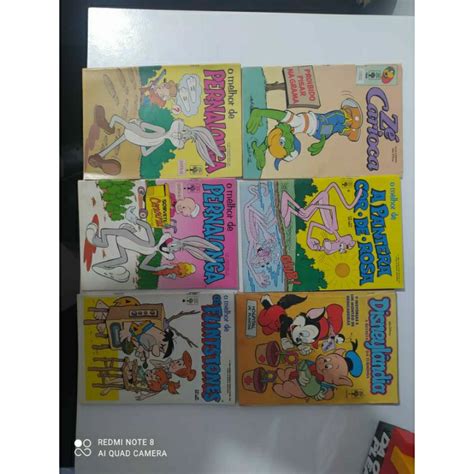 Lote Gibis Desenhos Antigos Hqs Anos Shopee Brasil