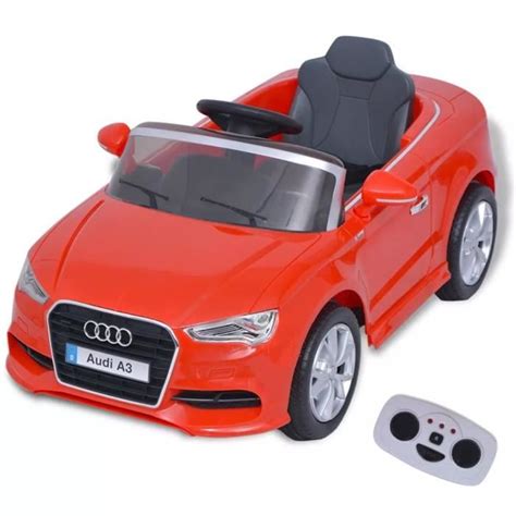 Voiture Électrique pour Enfants Audi A3 Télécommandée 3 7 Ans 2 8