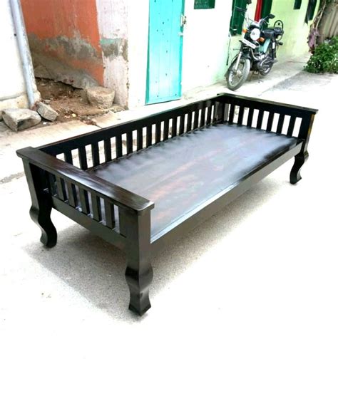 Teak Wood 3 Seater Handle Diwan Without Storage At Rs 6800 In Bengaluru