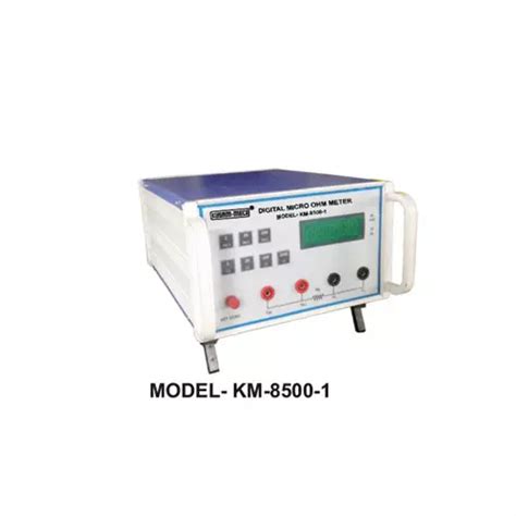 Buy KUSAM MECO 1A 4 ½ Digit Digital Micro Ohm Meter KM 8500 1 Online