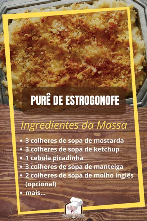 Pur Recheado Estrogonofe Receita Mais Que Especial Receita De