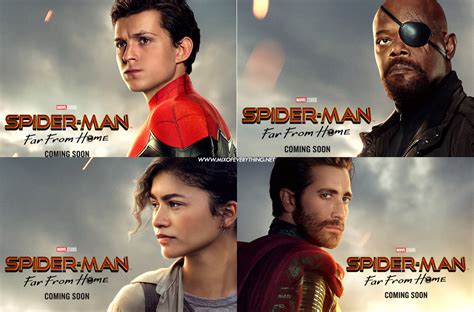 [Movies] Spider-Man: Far From Home Character Posters - Blog for Tech ...