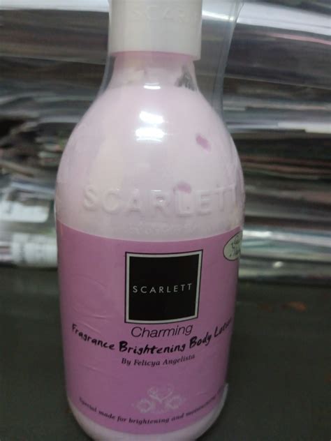 Scarlett Charming Fragrance Brightening Body Lotion Ml On Carousell