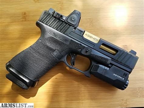 Armslist For Sale Custom Glock Gen Slide W Rmr Agency Arms