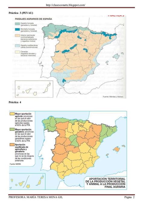 EJERCICIOS PRÁCTICOS TEMA 8 EL ESPACIO RURAL PDF