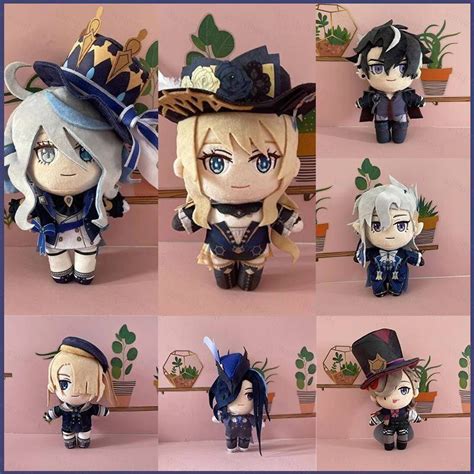 Ye Genshin Impact Furina Focalors Plush Dolls Lynette Lyney Neuvillette