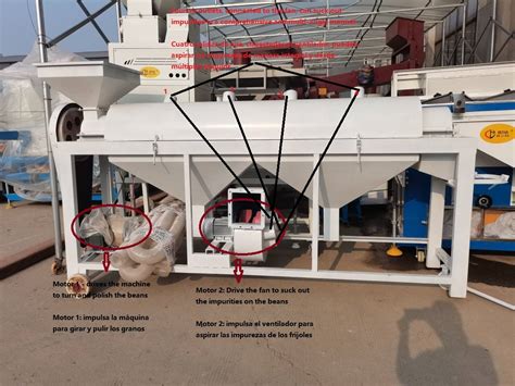 Red Bean Mung Bean Soybean Sorghum And Black Bean Polishing Machine