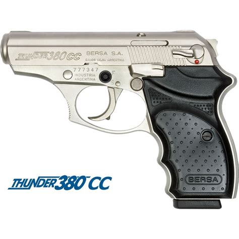 Pistola Bersa Thunder 380cc Niquelcerakote Nueva 0km Tirito