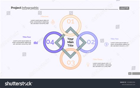 Rhomb Diagram Process Chart Cycle Graph Stock Vector Royalty Free 1434882494 Shutterstock