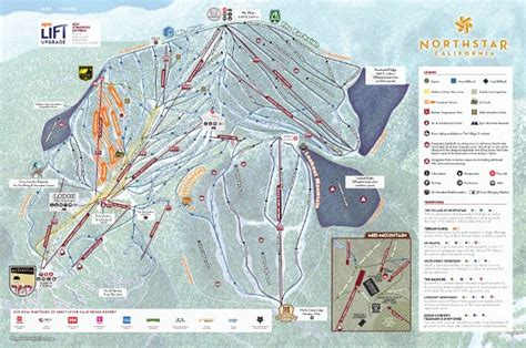 Northstar Piste And Ski Trail Map