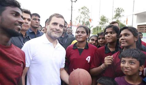 Bharat Jodo Yatra Day 4 Rahul Gandhi Interacts With Cultural Figures