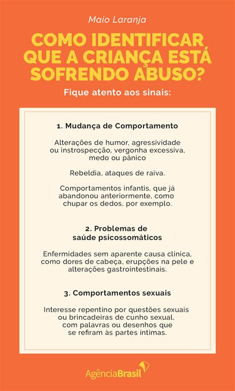 Agência Brasil Abuso Sexual Infantil Como Identificar Prevenir E