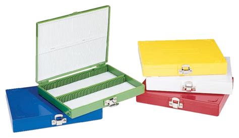 Fisherbrand™ Premium Microscope Slide Box Microscope Lamps And