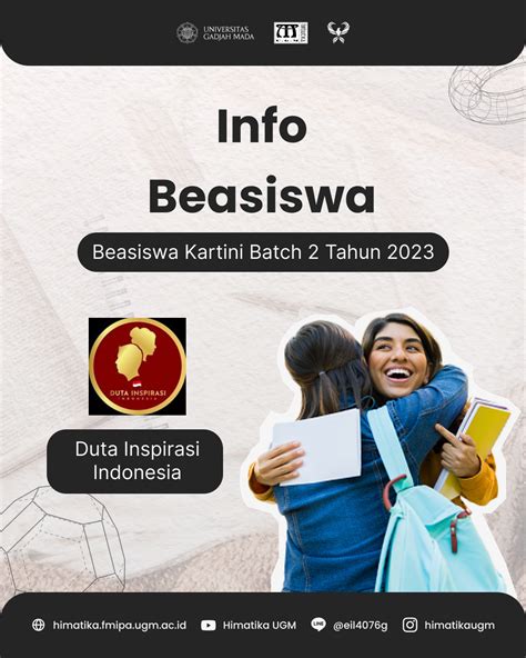 Info Beasiswa Kartini Batch Tahun Himatika Ugm