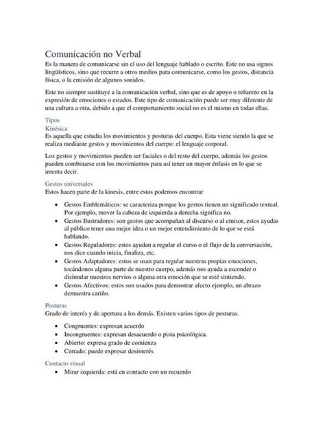 Comunicación No Verbal Hector Cortina Udocz