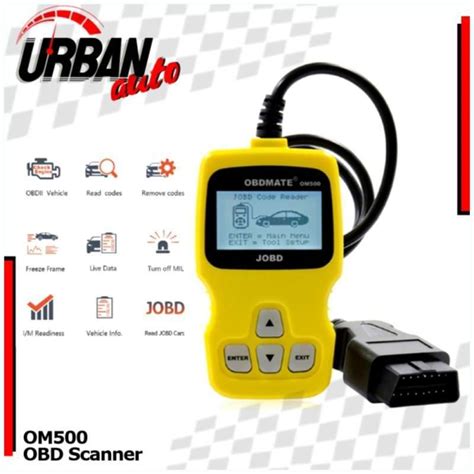 Jual Om500 Scanner Mobil Obd2 Obdmate Jobd Obd Mate Diagnostic Ecu Kode