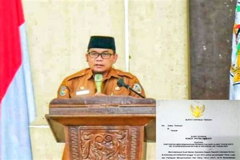 Pj Bupati Tapteng Ajak Masyarakat Semarakkan HUT RI ANTARA News